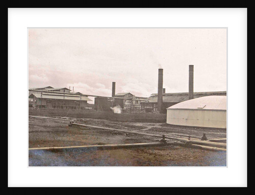Sumatra indonesia Pangkalang-Brandan with factory complex by Anonymous