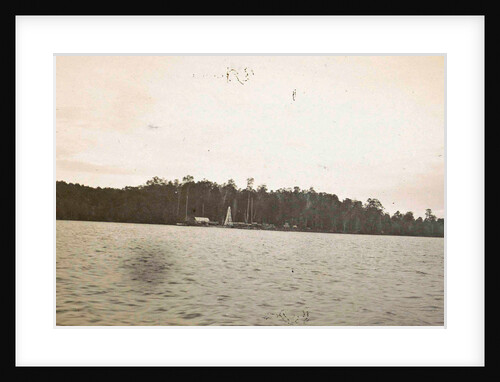 Sumatra, Pangkalang-Brandan with river, Indonesia by Anonymous
