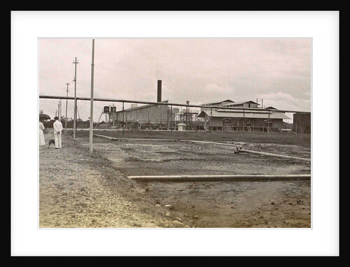 Sumatra indonesia Pangkalang-Brandan with group for factory complex by Anonymous