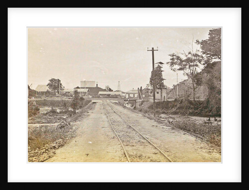 Sumatra indonesia Pangkalang-Brandan with factory complex by Anonymous
