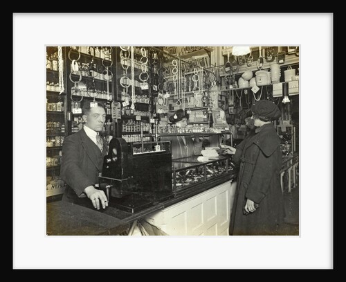 Interior of the drugstore M. Reemers, Nassaustraat 15, Haarlem, Netherlands by Anonymous