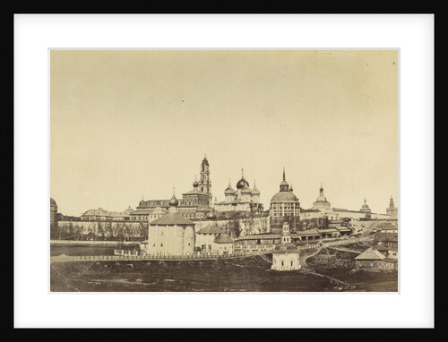 Panorama of the Monastery of the Holy Trinity and the Holy Sergei in Sergiyev Posad, Russia by Anonymous