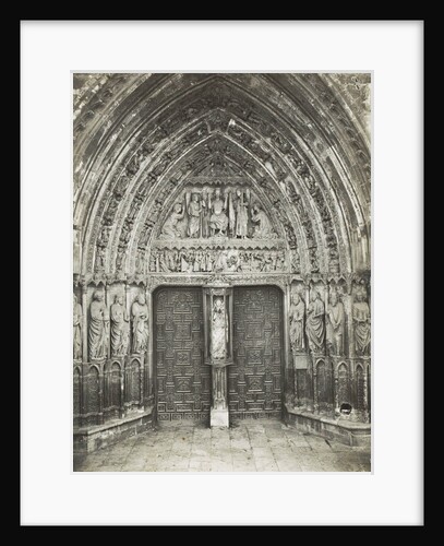 Church Portal with sculptures by Anonymous