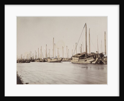 Vessels at Tsukiji in Tokyo by Anonymous