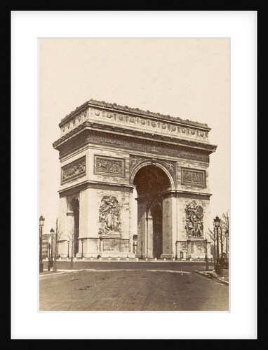 Arc de Triomphe in Paris, France by Anonymous
