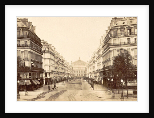 Avenue de l'Opera, seen in the direction of the Opera by Anonymous
