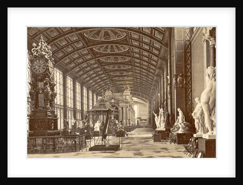 Sculpture Gallery at the World Exhibition in Paris, France in 1889 by Anonymous