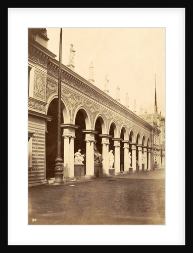Pavilion at the World Expo in Paris, France in 1889 by Anonymous