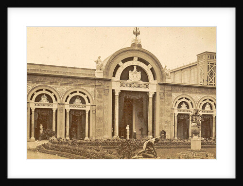 Italian pavilion at the World Exhibition in Paris, France in 1889 by Anonymous