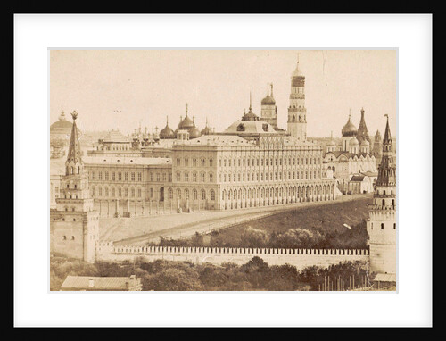 View of the Kremlin in Moscow, Russia by Anonymous