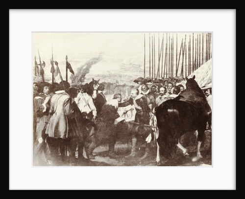 painting of Isabella II Velazques, the Surrender of Breda by Anonymous