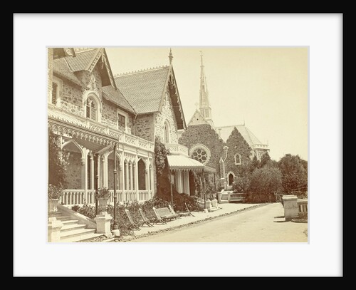 France neogothic house, A. Davanne & Aleo, M. Aleo by Louis-Alphonse Davanne