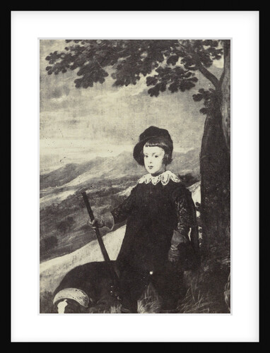 Isabella II Velazques, portrait of Charles V as a boy by Anonymous