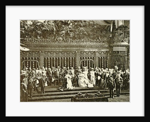 Inauguration of Queen Wilhelmina in the Nieuwe Kerk, Amsterdam, The Netherlands, Barend Groote & Co by Guy de Coral & Co.
