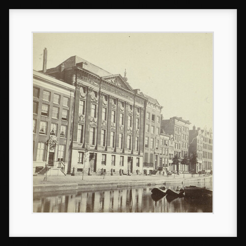 Het Rijksmuseum aan de Kloveniersburgwal in Amsterdam by Andries Jager