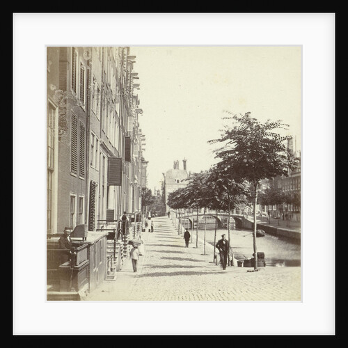 View of Leidse Gracht in Amsterdam by Anonymous