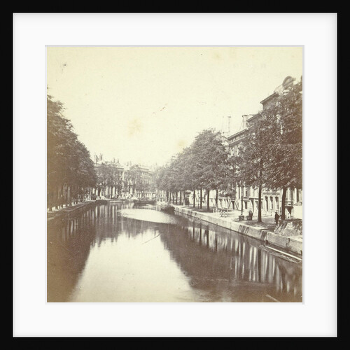 Herengracht near the canal in Amsterdam by Anonymous