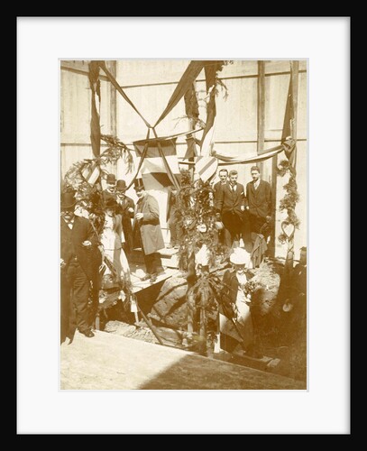 Festive opening of a building project in Amsterdam by Anonymous