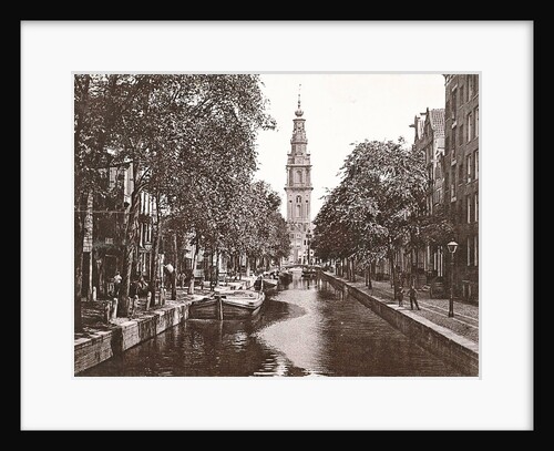 Groenburgwal in Amsterdam by Anonymous