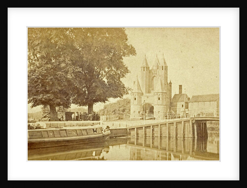 View of the Amsterdam Gate in Haarlem by Anonymous