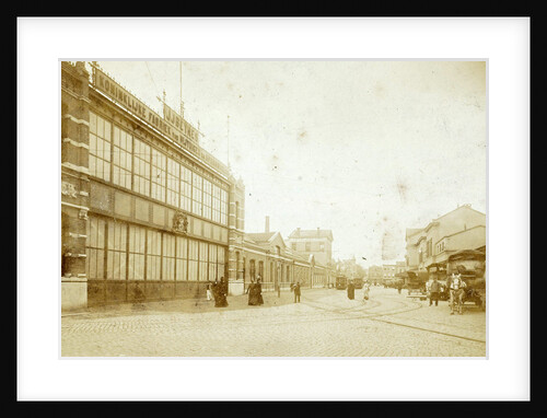 Station Square in Haarlem by Anonymous