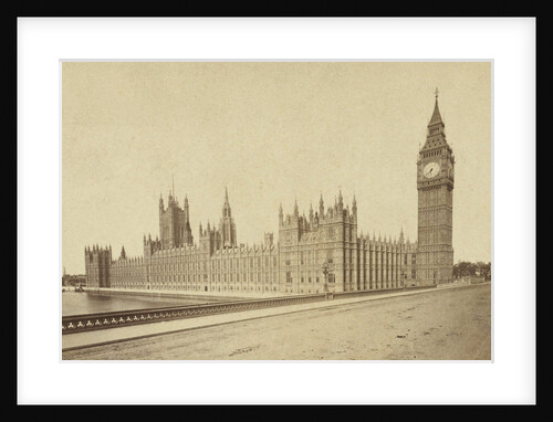 Parliament Buildings in London UK by F.G.O. Stuart