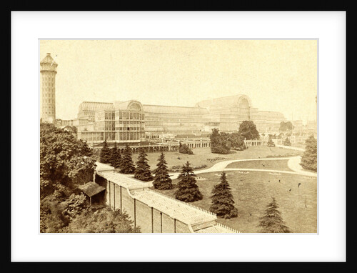 Crystal Palace at Sydenham UK by F.G.O. Stuart