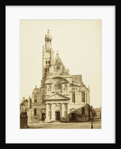 Church in St. Etienne du Mont France by Anonymous
