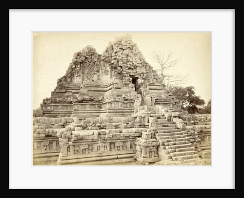 One of the temples of Prambanan Hindu temple complex, Indonesia by Anonymous