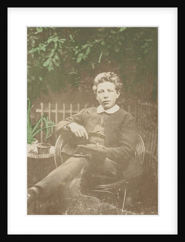 Portrait of a boy by C. Röntgen