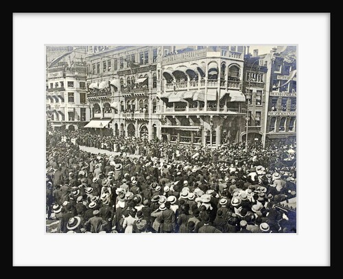 City tour of Queen Wilhelmina of Amsterdam by Anonymous