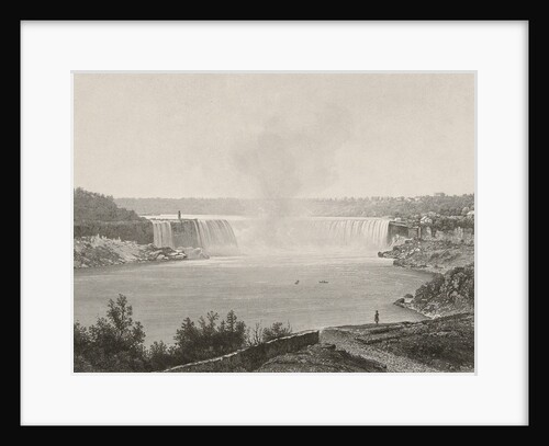 Niagara Falls, Noël Marie Paymal Lerebours, Rittner & Goupil by Hector Bossange