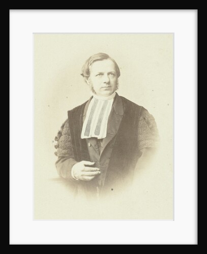 Portrait of C.H.D. Buys Ballot, professor in the Faculty of Mathematics and Physics at the University of Utrecht by Stoomdrukkerij De Industrie