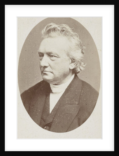 Portrait of Professor P. Hofstede de Groot by Anonymous