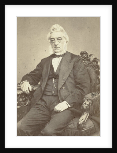 Portrait of F.A.W. Miquel, professor in the Faculty of Mathematics and Physics at the University of Utrecht by A.A. Vermeulen & Co.