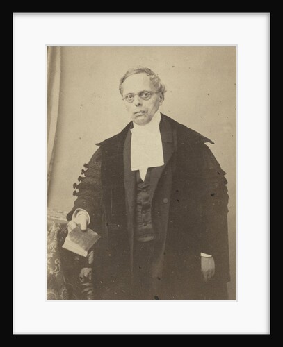 Portrait of J.A.C. Rovers in gown by Anonymous