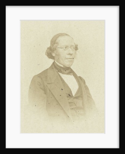 Portrait of G. W. Vreede, professor in the Faculty of Law at the University of Utrecht by Anonymous