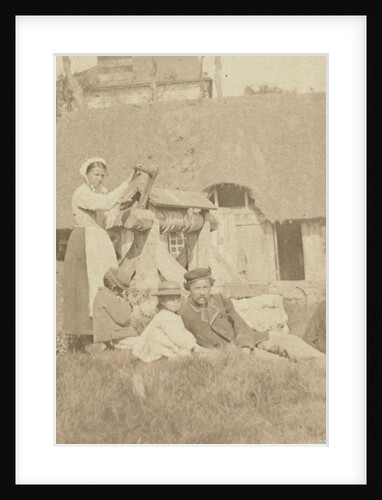 Group portrait at a waterhole by Anonymous