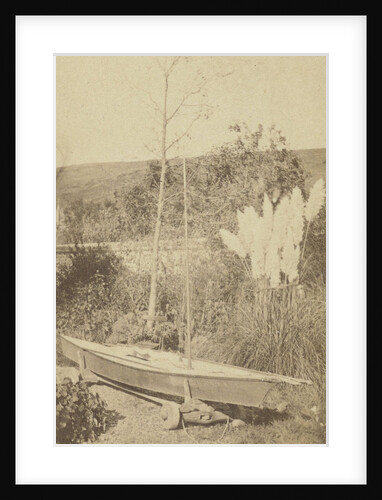 sailboat on a cart by Anonymous
