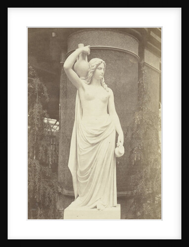 Sculpture of Rebecca by Davies, exhibited at the International Exhibition, London UK 1862 by William England