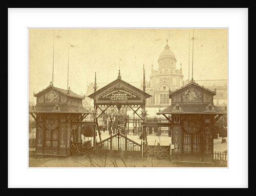 Palace of Industry shortly after its completion in Amsterdam by workshop of Anonymous