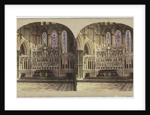 The Altar Screen, Ely Cathedral, UK by Hills