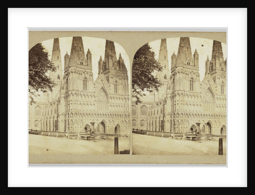 England Western Front, Litchfield Cathedral by Anonymous