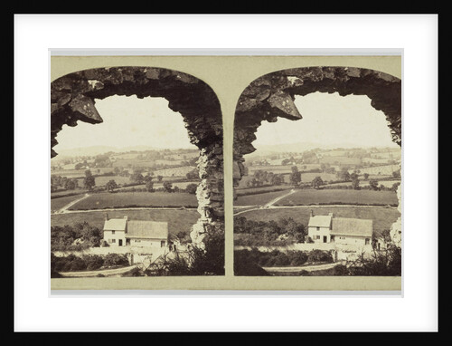 North Wales View in the Vale of Clwyd, from Denbigh Castle by Anonymous