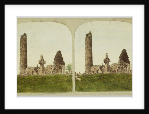 General view of the Antiquities of Monasterboice, County Louth. Ireland by Anonymous
