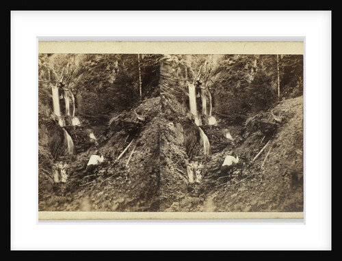 Luchon, Parisien Cascade, France by Henri Tournier