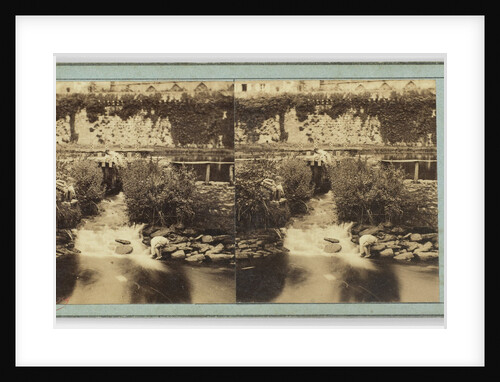 Quimper Finistère, Aux pieds murs de la Cathédrale, France by Henri Tournier