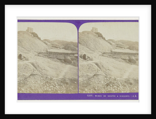 Mines de Soufre a Girgenti, Italy by Jean Montaigue Andrieu