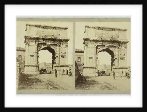 Arc de Titus forum Rome, Alexis Gaudin et Frère by Anonymous