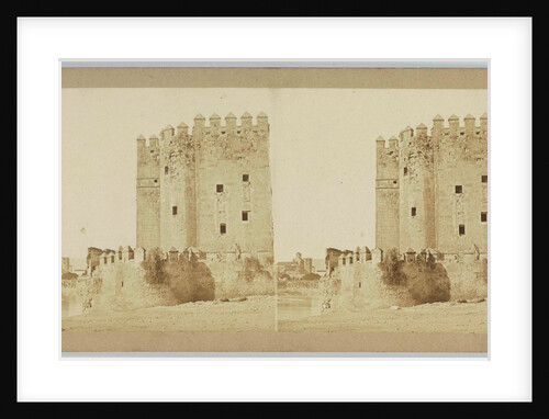 Moorish tower at the Cordoba Bridge Entree Spain by Anonymous